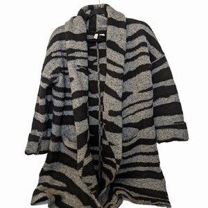 Anthropologie Moth Zebra Cardigan